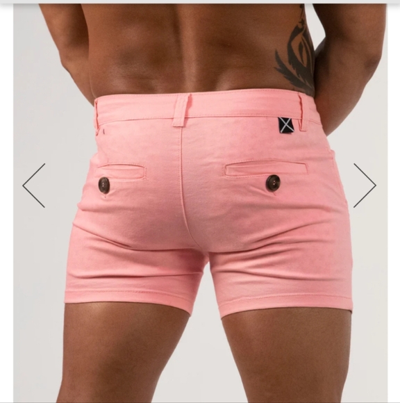 Tiger x horse Liam stretch chino shorts 6.5" - Picture 8 of 8